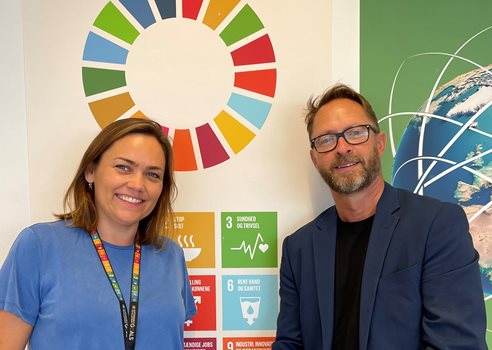 Marie Wibe-daner og Klaus Vesløv