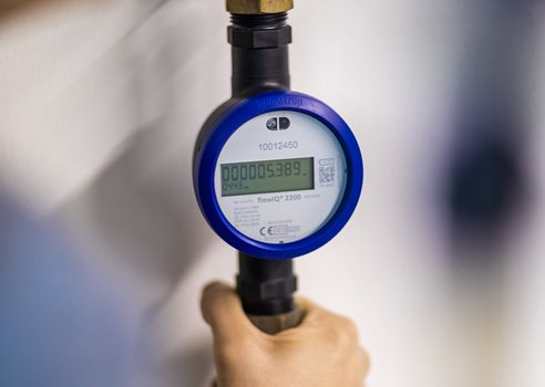 Kamstrups Digitale Vandmåler, Som Tilføres Digitale Add On Løsninger I Projektet